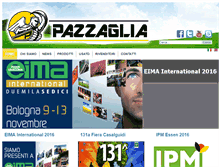 Tablet Screenshot of pazzaglia.it